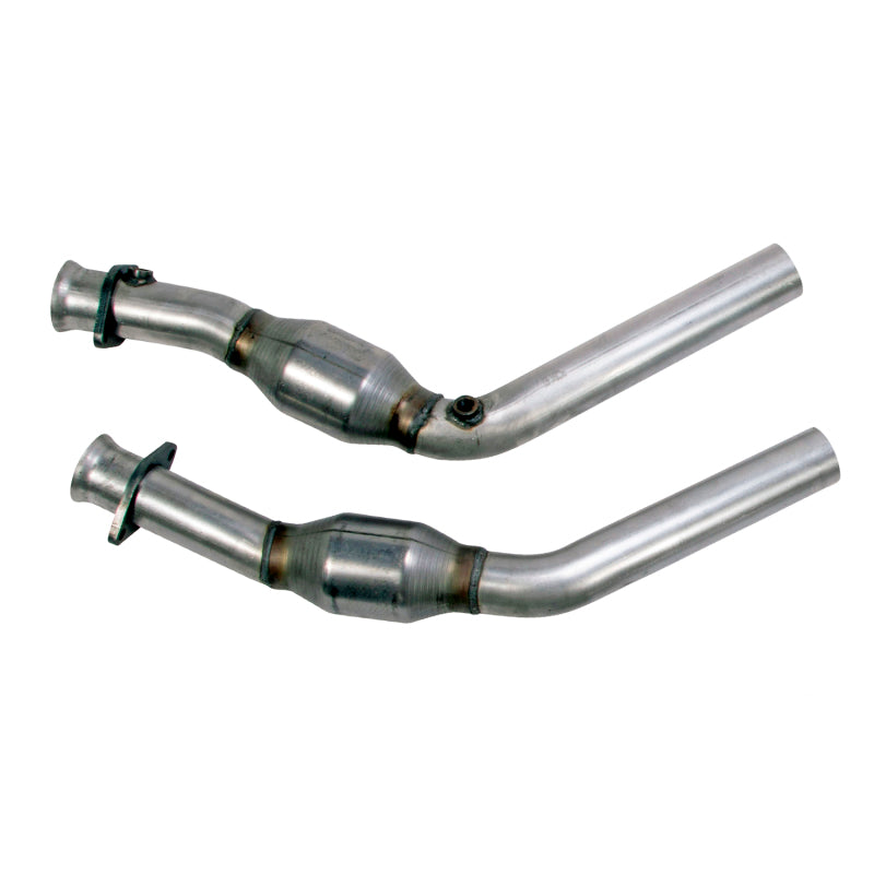 BBK 11-14 Mustang 3.7 V6 High Flow X Pipe With Catalytic Converters - 2-1/2-tuningsupply.com