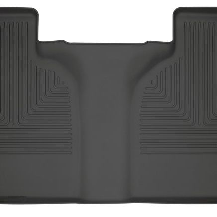 Husky Liners 2019 Chevrolet Silverado 1500 Crew Cab WeatherBeater Black 2nd Row Floor Liners-tuningsupply.com