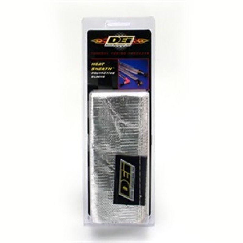 DEI Heat Sheath 1-1/4in I.D. x 3ft - Aluminized Sleeving - Sewn Edge-tuningsupply.com