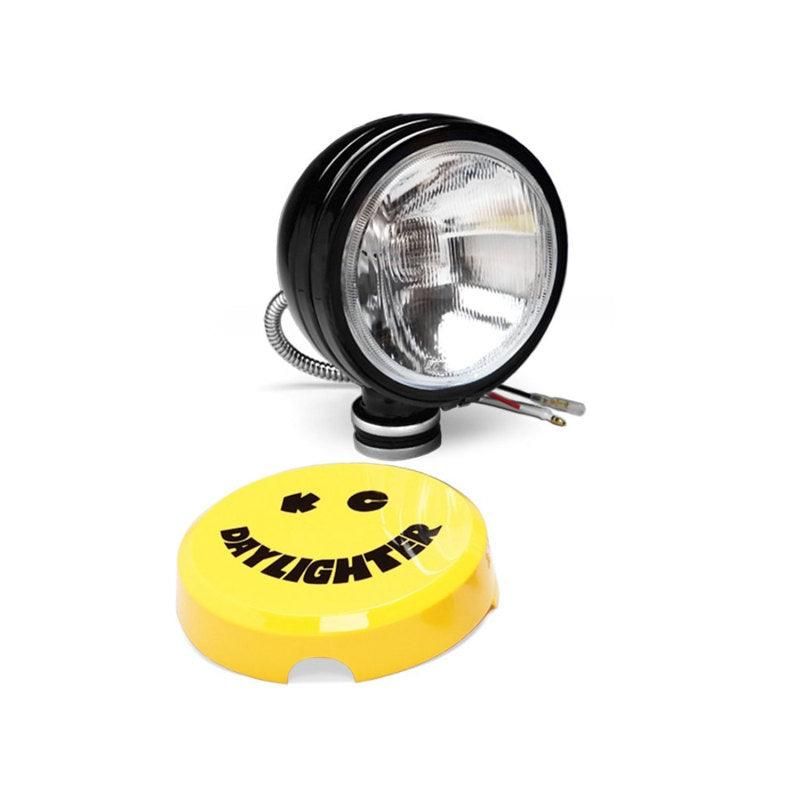 KC HiLiTES Daylighter 6in. Halogen Light 100w Spread Beam (Single) - Black SS-tuningsupply.com