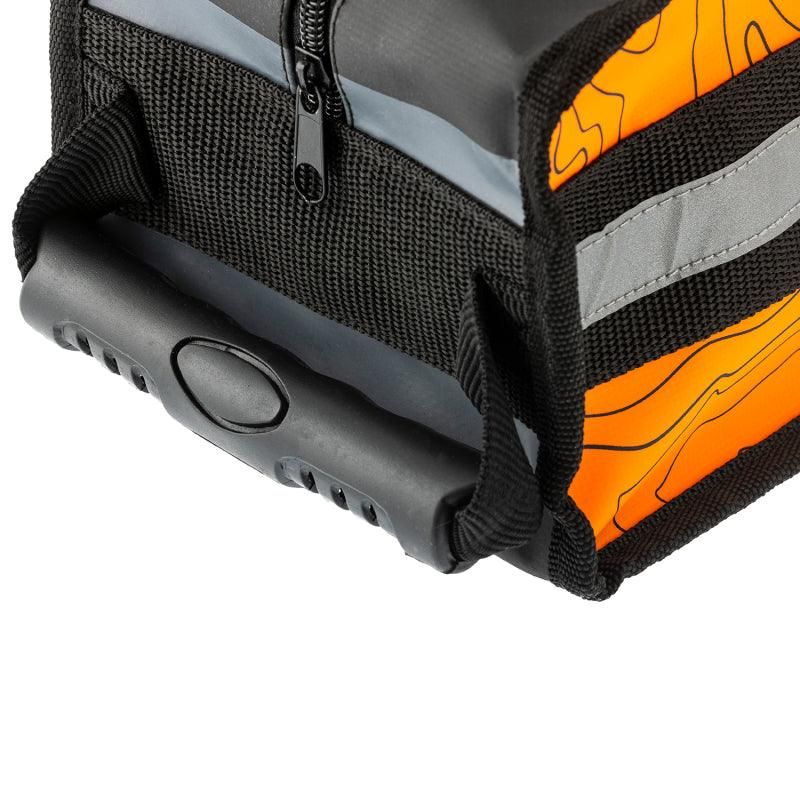 ARB Micro Recovery Bag Orange/Black Topographic Styling PVC Material-tuningsupply.com