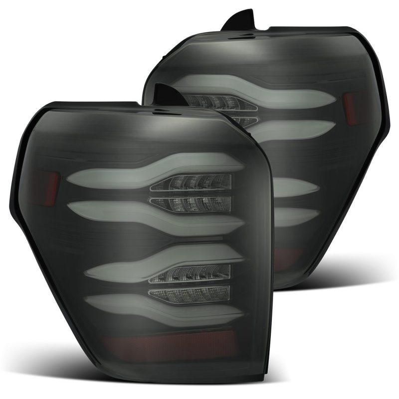 AlphaRex 10-21 Toyota 4Runner PRO-Series LED Tail Lights Jet Black-tuningsupply.com