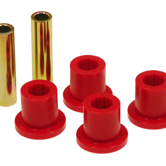 Prothane 87-96 Jeep Wrangler Front or Rear Frame Shackle Bushings - Red-tuningsupply.com