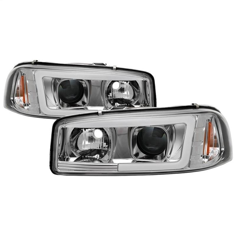 Spyder GMC Sierra 1500/2500/3500 99-06 V2 Projector Headlights - DRL - Chrome PRO-YD-CDE00V2-LB-C - SMINKpower Performance Parts SPY5084620 SPYDER