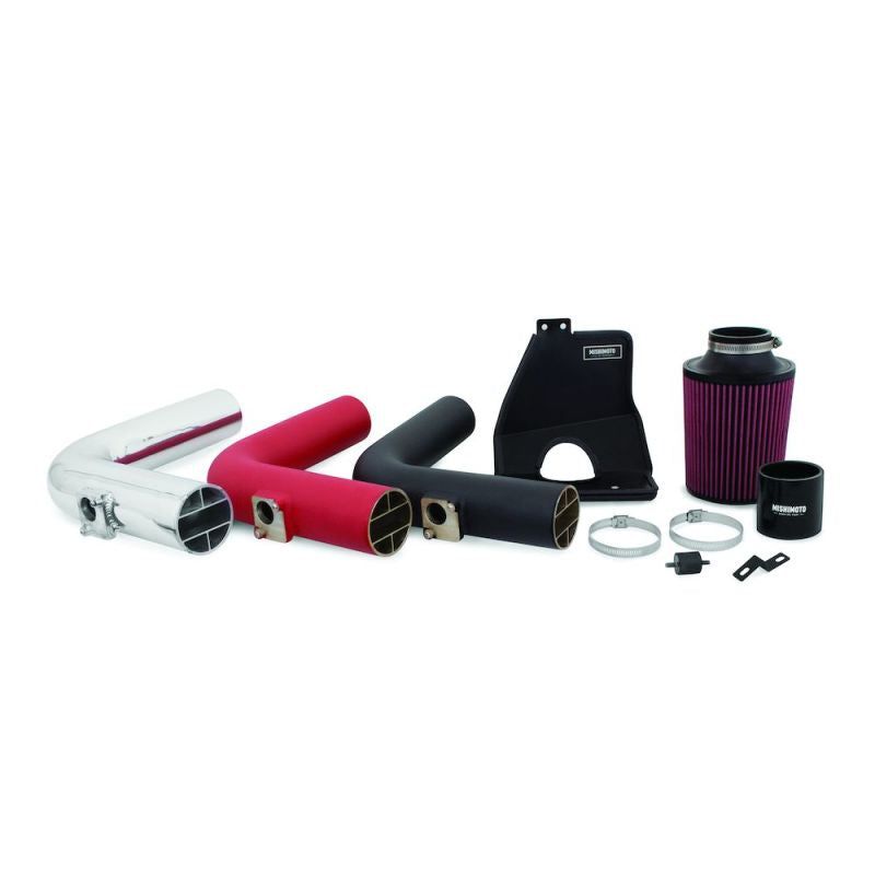 Mishimoto 08+ Subaru WRX/STi Performance Cold Air Intake Kit - Wrinkle Red-tuningsupply.com