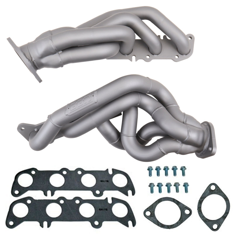 BBK 11-14 Mustang GT Shorty Tuned Length Exhaust Headers - 1-5/8 Titanium-tuningsupply.com