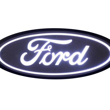 Putco 17-20 Ford SuperDuty Front Luminix Ford LED Emblem - w/o Camera CutOut-tuningsupply.com