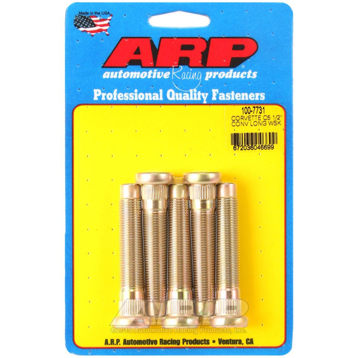 ARP Chevrolet Corvette C5 Long 1/2in Wheel Stud Kit-tuningsupply.com