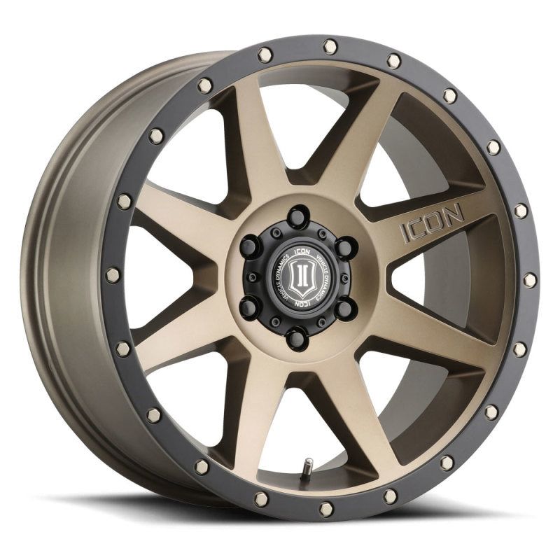 ICON Rebound 20x9 6x5.5 0mm Offset 5in BS Bronze Wheel-tuningsupply.com