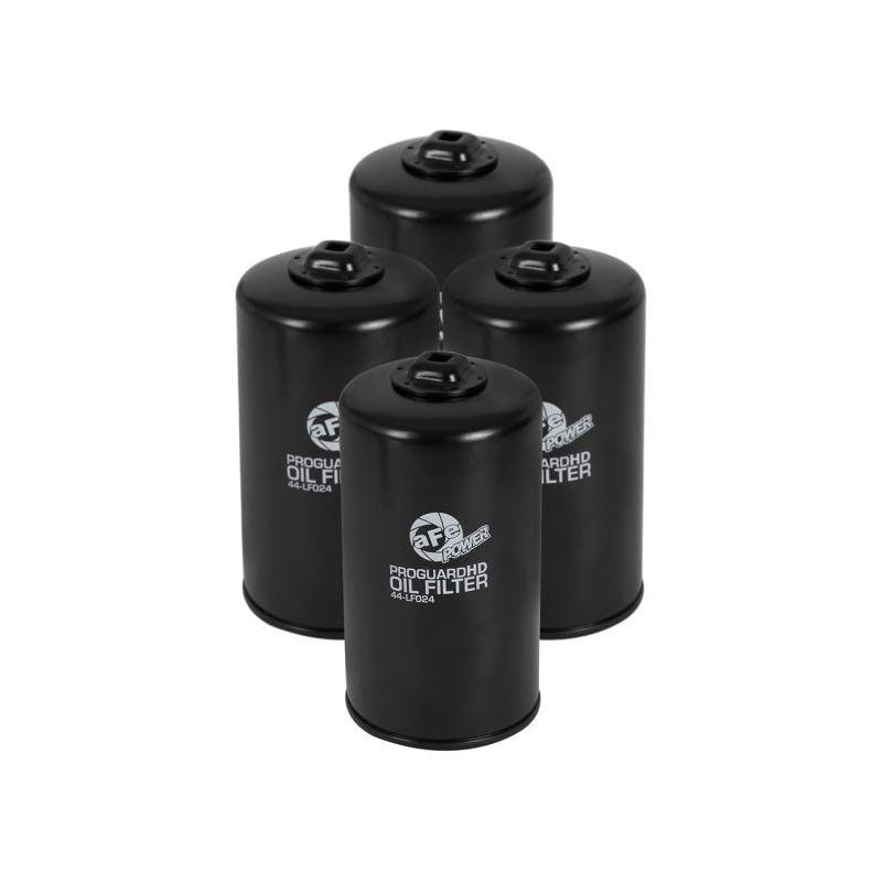 aFe Pro GUARD D2 Oil Filter 11-17 Ford Diesel Trucks V8 6.7L (td) (4 Pack)-tuningsupply.com