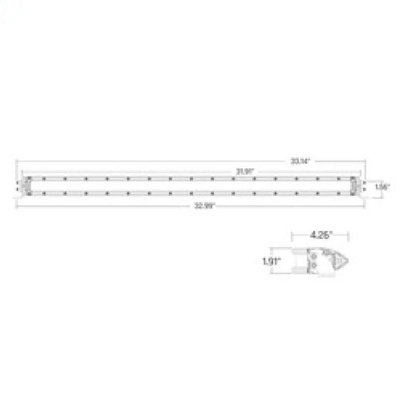 Rigid Industries SR-Series 30in SAE Driving Amber - SMINKpower Performance Parts RIG930414 Rigid Industries