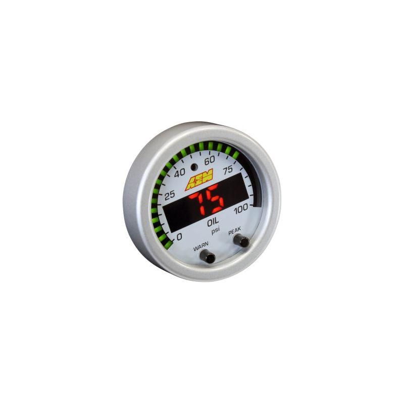 AEM X-Series Pressure 0-100psi Gauge Kit-tuningsupply.com