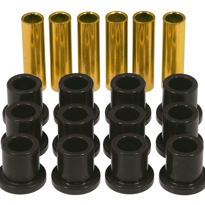 Prothane 57-72 Ford F100/F150 Rear Spring & Shackle Bushings - Black-tuningsupply.com