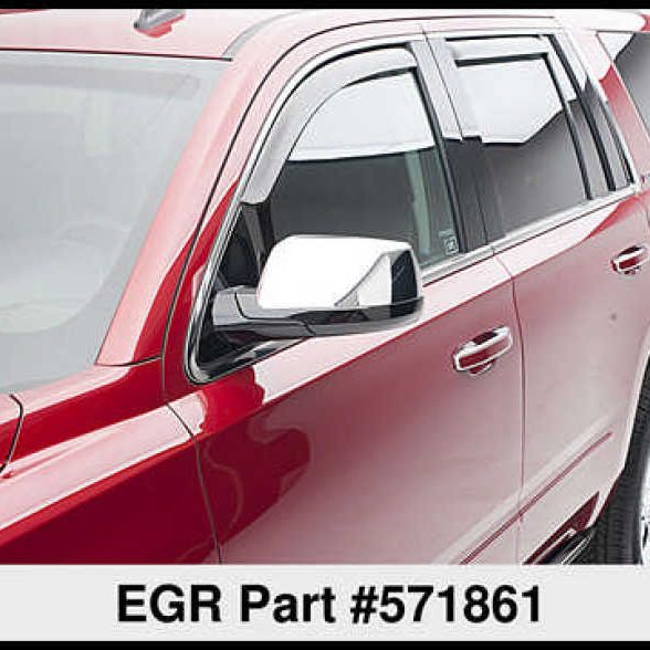 EGR 15+ Chevy Tahoe/GMC Yukon In-Channel Window Visors - Set of 4 (571861)-tuningsupply.com