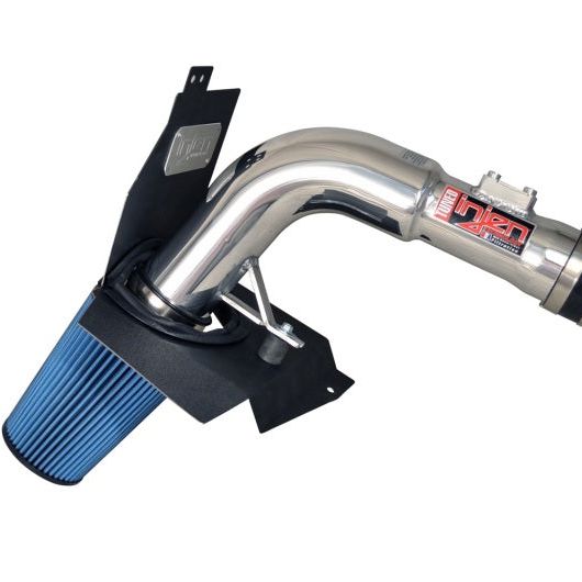 Injen 2015 Subaru STi 2.5L 4 Cyl (Turbo) Wrinkle Red Cold Air Intake w/ MR Tech and Heat Shield-tuningsupply.com