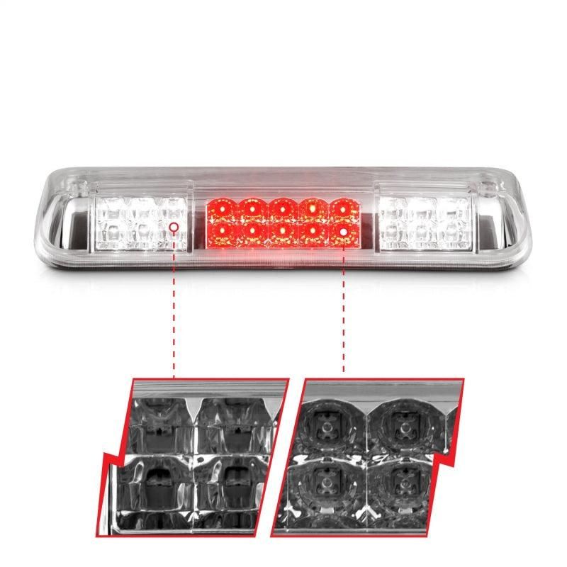 ANZO 2004-2008 Ford F-150 LED 3rd Brake Light Chrome B - Series-tuningsupply.com