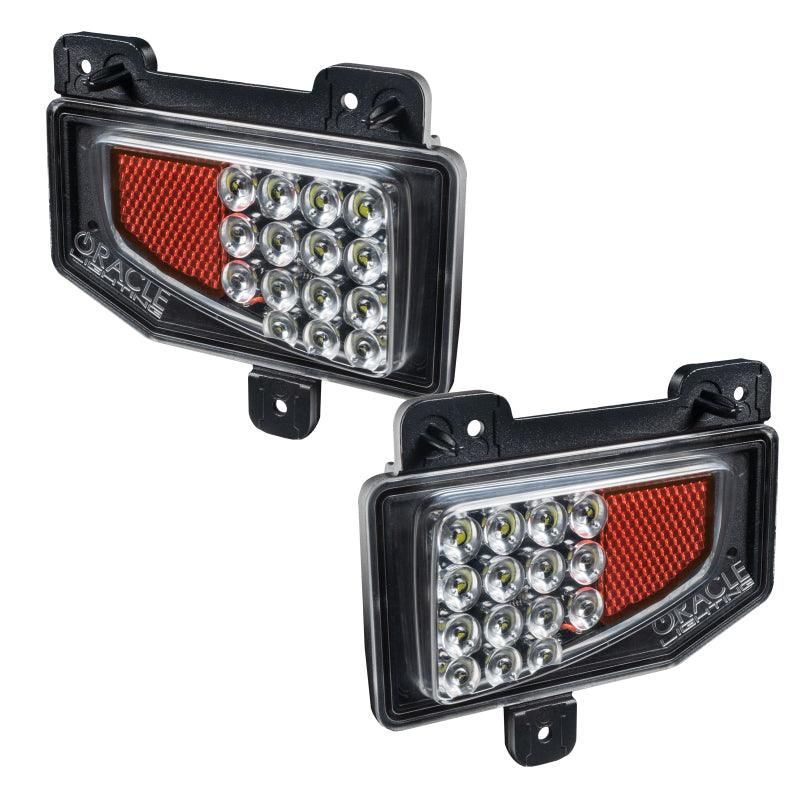 Oracle Rear Bumper LED Reverse Lights for Jeep Gladiator JT - 6000K SEE WARRANTY-tuningsupply.com