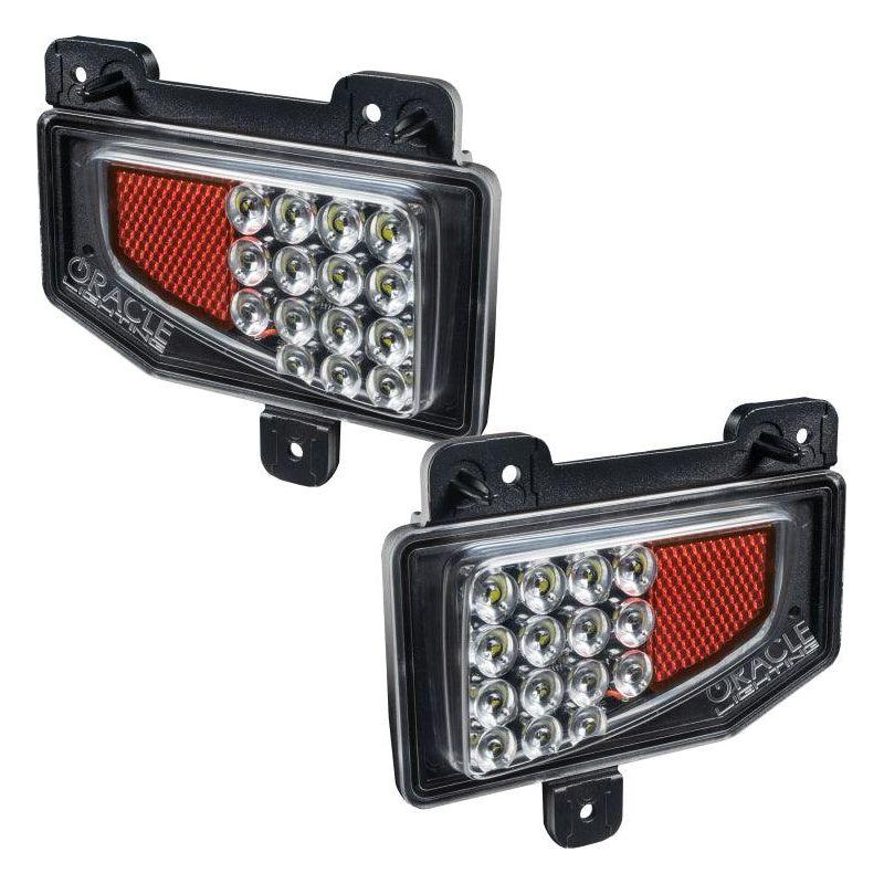 Oracle Jeep Gladiator JT Rear Bumper LED Reverse Lights w/ Plug & Play Harness - 6000K SEE WARRANTY-tuningsupply.com