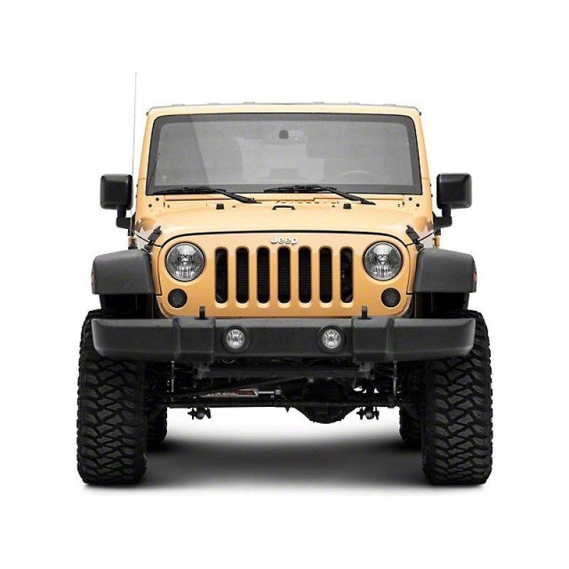 Raxiom 07-18 Jeep Wrangler JK Axial Series LED Turn Signals w/ Halo (Smoked) - SMINKpower Performance Parts RAXJ127017 Raxiom