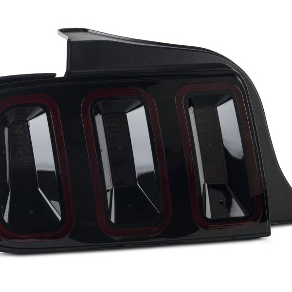 Raxiom 05-09 Ford Mustang Gen5 Tail Lights- Black Housing (Smoked Lens) - SMINKpower Performance Parts RAX49169 Raxiom