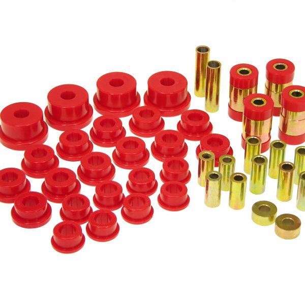 Prothane 95-99 Mitsubishi Eclipse Rear Upper/Lower Control Arm Bushings - Red-tuningsupply.com