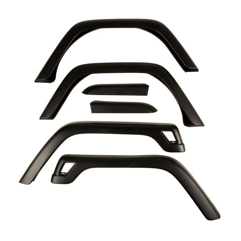 Omix 6-Piece Fender Flare Kit- 97-06 Jeep Wrangler-tuningsupply.com