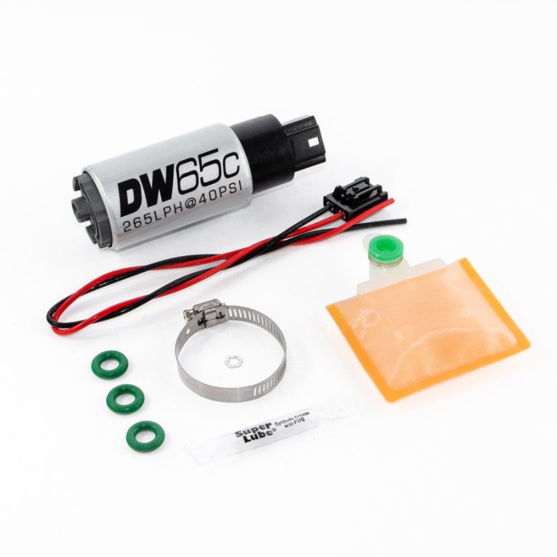 DeatschWerks Ford Focus MK2 RS DW65C 265lph Compact In-Tank Fuel Pump w/Install Ki-tuningsupply.com