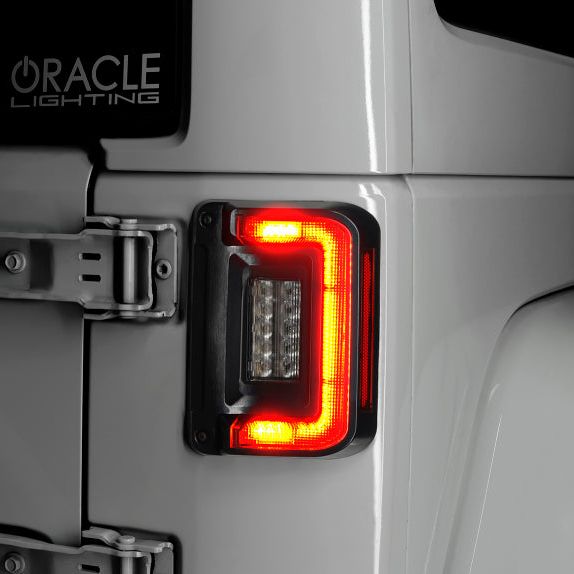 Oracle Lighting Jeep Wrangler JK Flush Mount LED Tail Lights SEE WARRANTY-tuningsupply.com