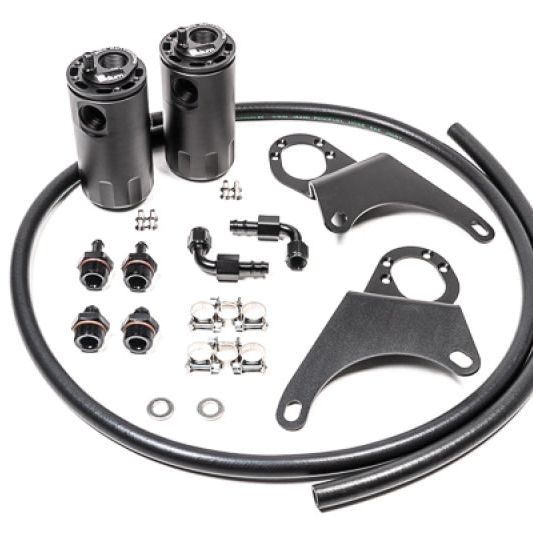 Radium Engineering Mitsubishi Evo 8-9 Dual Catch Can Kit Fluid Lock-tuningsupply.com