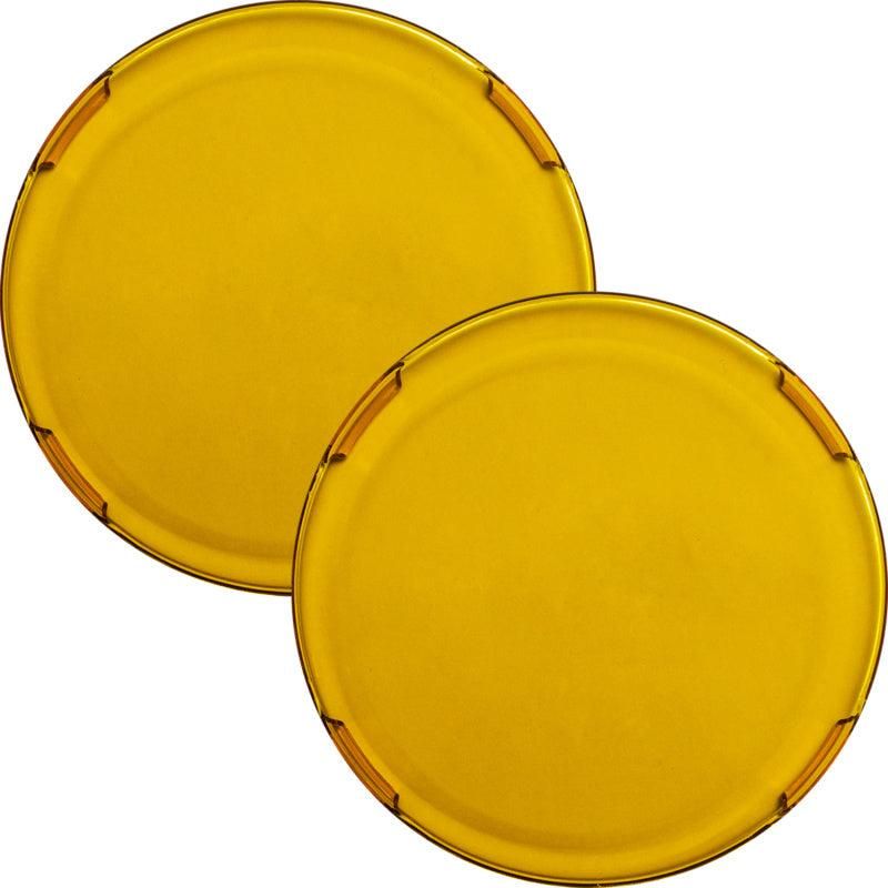 Rigid Industries 360-Series 6in Light Covers - Yellow (Pair) - SMINKpower Performance Parts RIG363662 Rigid Industries