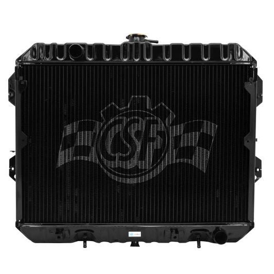 CSF 79-83 Nissan 280ZX 2.8L OEM Metal Radiator-tuningsupply.com