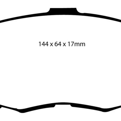 EBC 93-97 Lexus GS300 3.0 Redstuff Front Brake Pads-tuningsupply.com