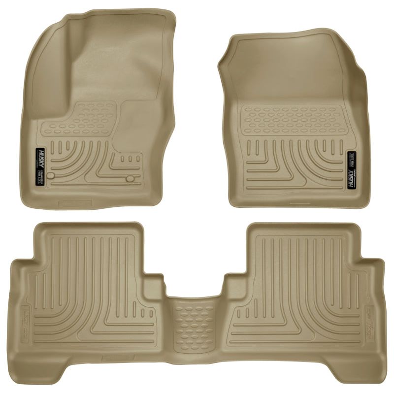 
  

Husky Liners 99743 - HSL99743 - Husky Liners 2013 Ford Escape WeatherBeater Combo Tan Floor Liners - Shipped in Europe - Tuningsupply.com

