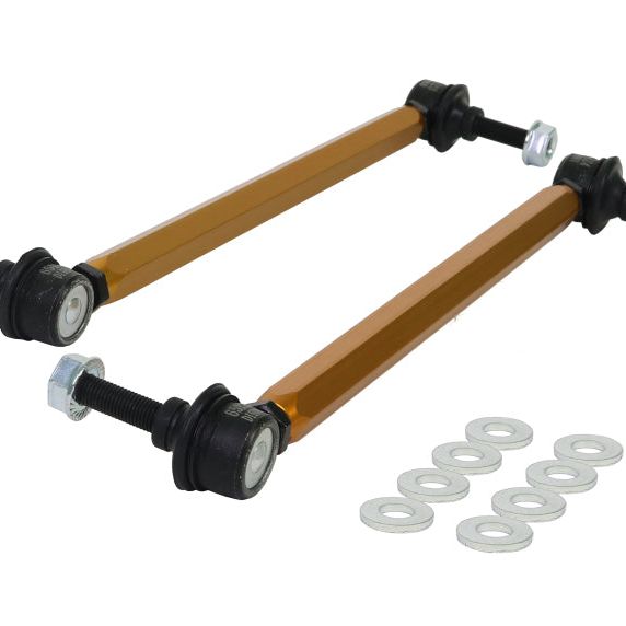 Whiteline 19-21 BMW Z4/ 20-21 Toyota GR Supra Front Sway Bar Link Assembly-Sway Bar Endlinks-Whiteline-WHLKLC140-395-SMINKpower Performance Parts