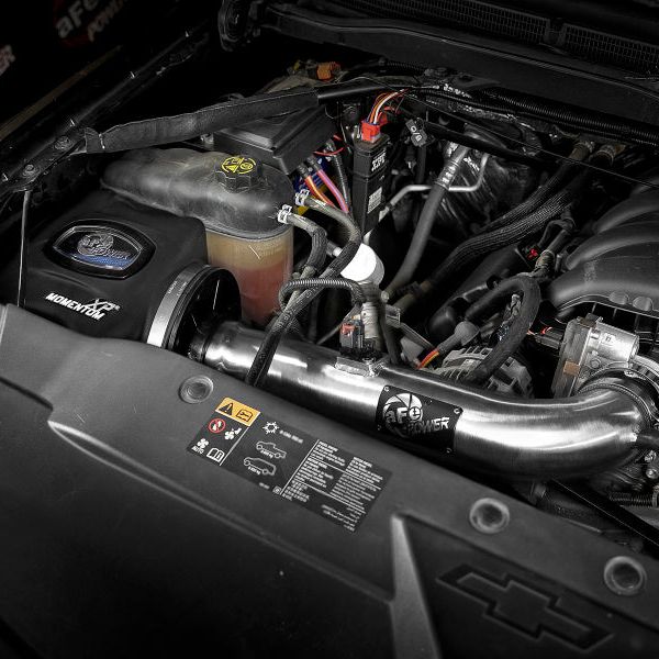 aFe Momentum XP Cold Air Intake System w/ Pro 5R Media Brushed 14-19 GM Silverado/Sierra 1500-tuningsupply.com