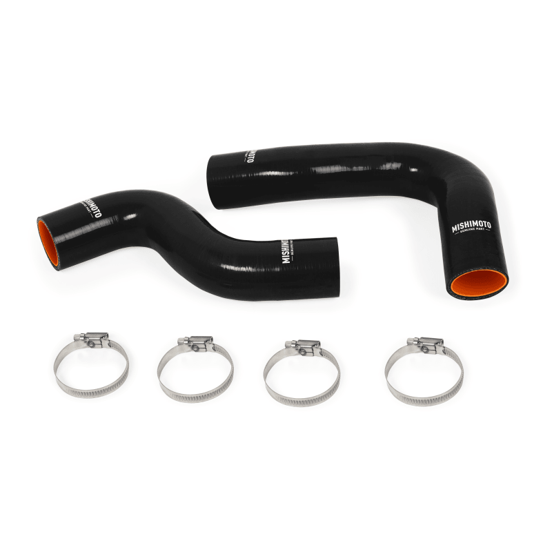 Mishimoto 92-00 Subaru WRX/STI Turbo Silicone Radiator Hose Kit - Black - SMINKpower Performance Parts MISMMHOSE-GC8T-92BK Mishimoto