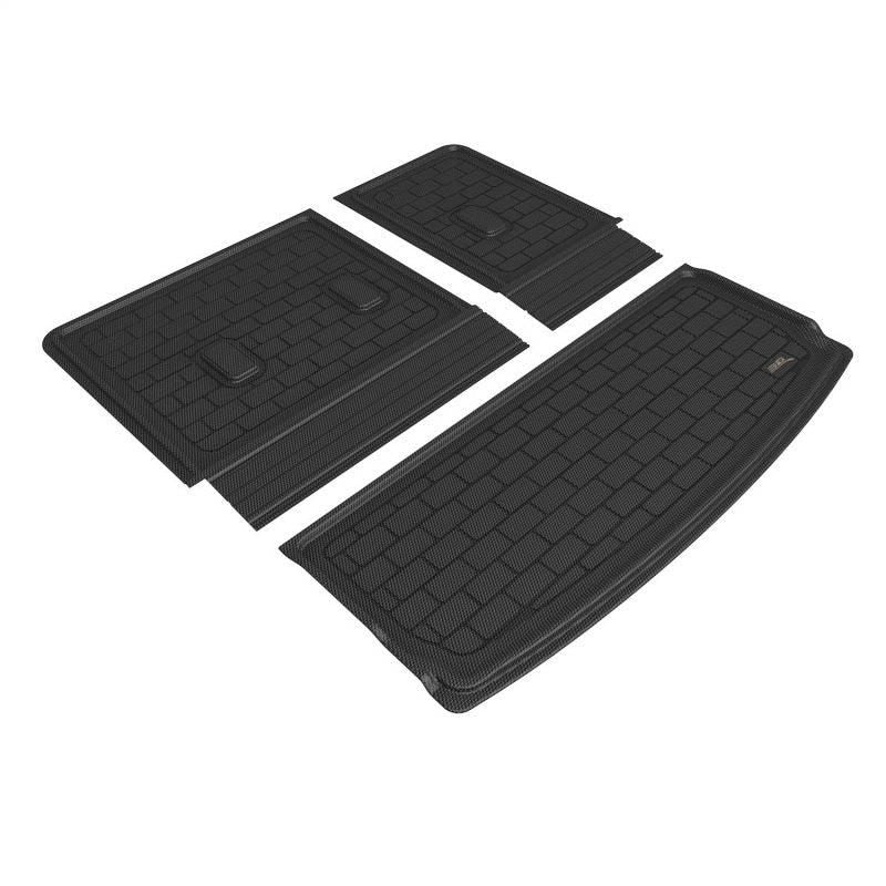 3D MAXpider 2021 Chevrolet Tahoe / GMC Yukon Behind R3 Seatback Protector Cargo Liner - Black-tuningsupply.com