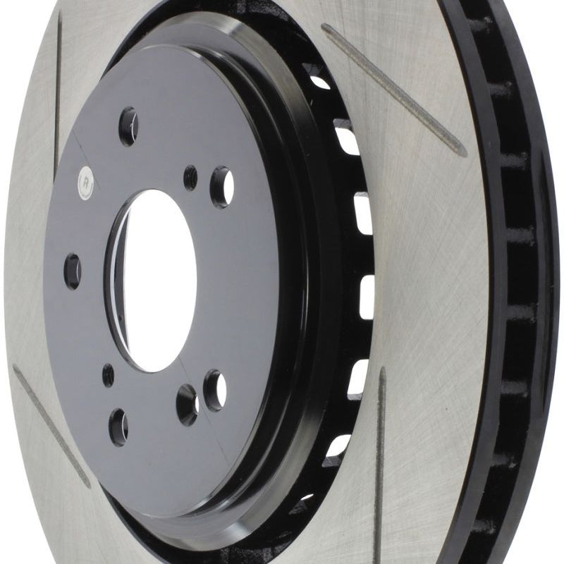 StopTech Sport Slotted Rotor - Front Right-Brake Rotors - Slotted-Stoptech-STO126.40090SR-SMINKpower Performance Parts