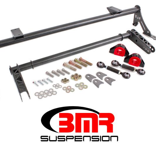 BMR 05-14 S197 Mustang Rear Bolt-On Hollow 35mm Xtreme Anti-Roll Bar Kit (Poly) - Black Hammertone-tuningsupply.com