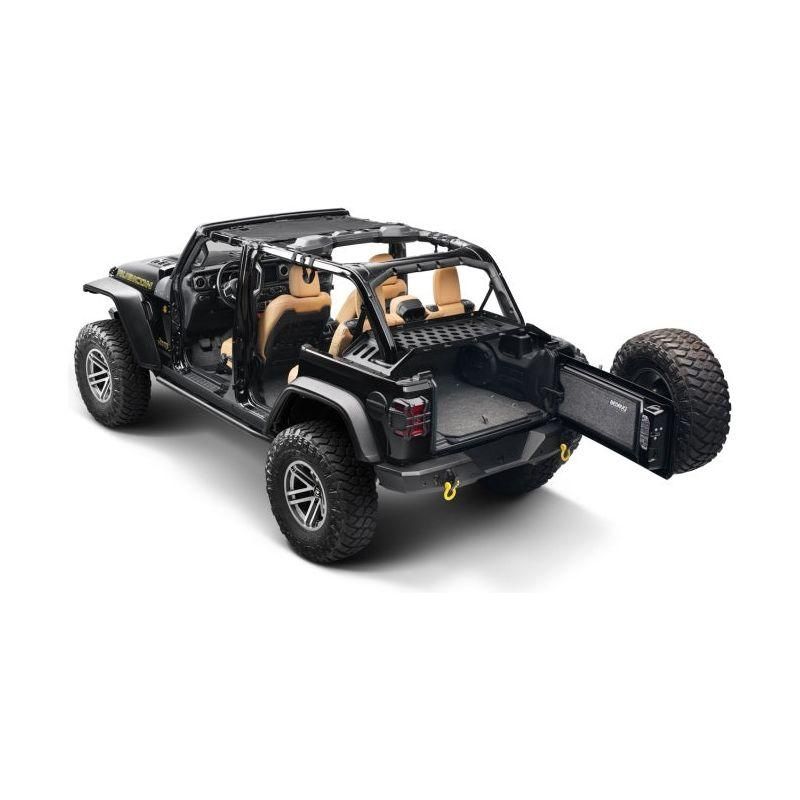 Rugged Ridge 07-21 Wrangler JK/JL 4-Door Interior Storage Rack - SMINKpower Performance Parts RUG13551.41 Rugged Ridge