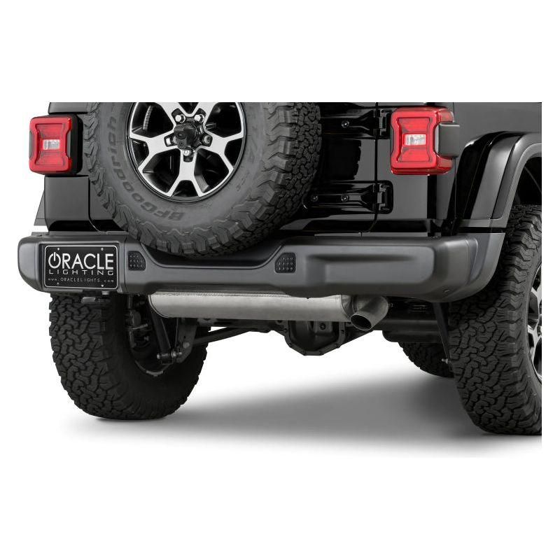 Oracle Rear Bumper LED Reverse Lights for Jeep Wrangler JL - 6000K SEE WARRANTY-tuningsupply.com