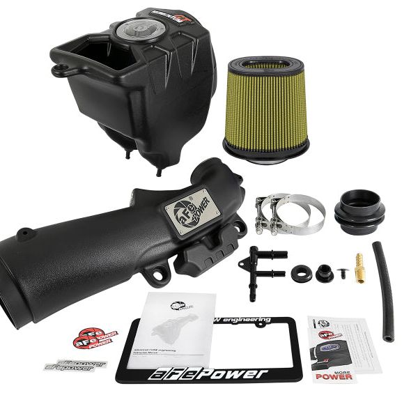 aFe Momentum GT Cold Air Intake System w/ Pro Guard 7 Media 18-19 Jeep Wrangler (JL) L4-2.0L (t)-tuningsupply.com