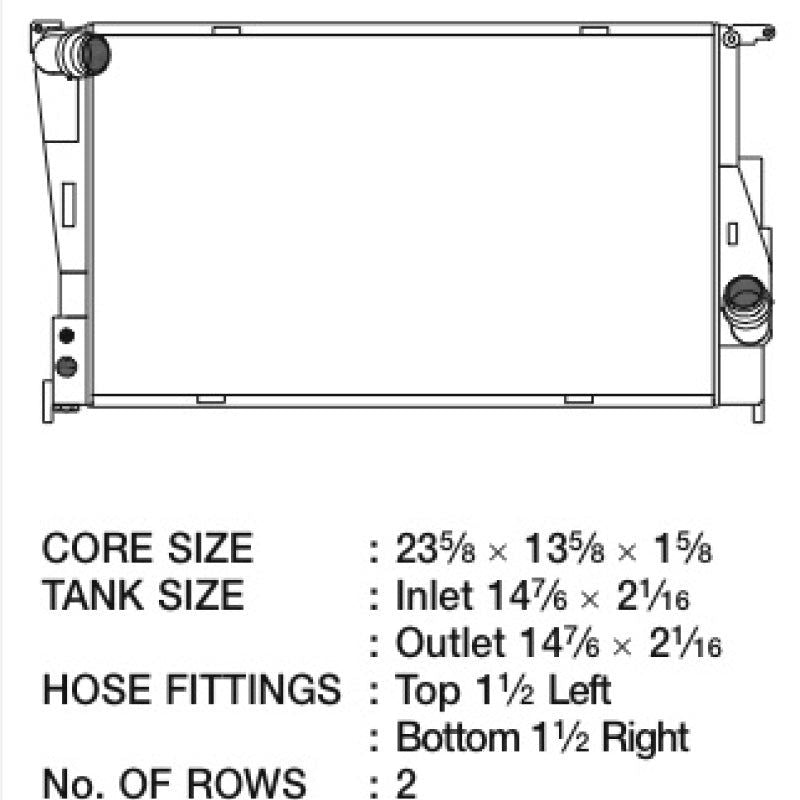 CSF 2011+ BMW 1 Series M / 08-11 BMW 135i / 07-11 BMW 335i M/T Radiator-tuningsupply.com