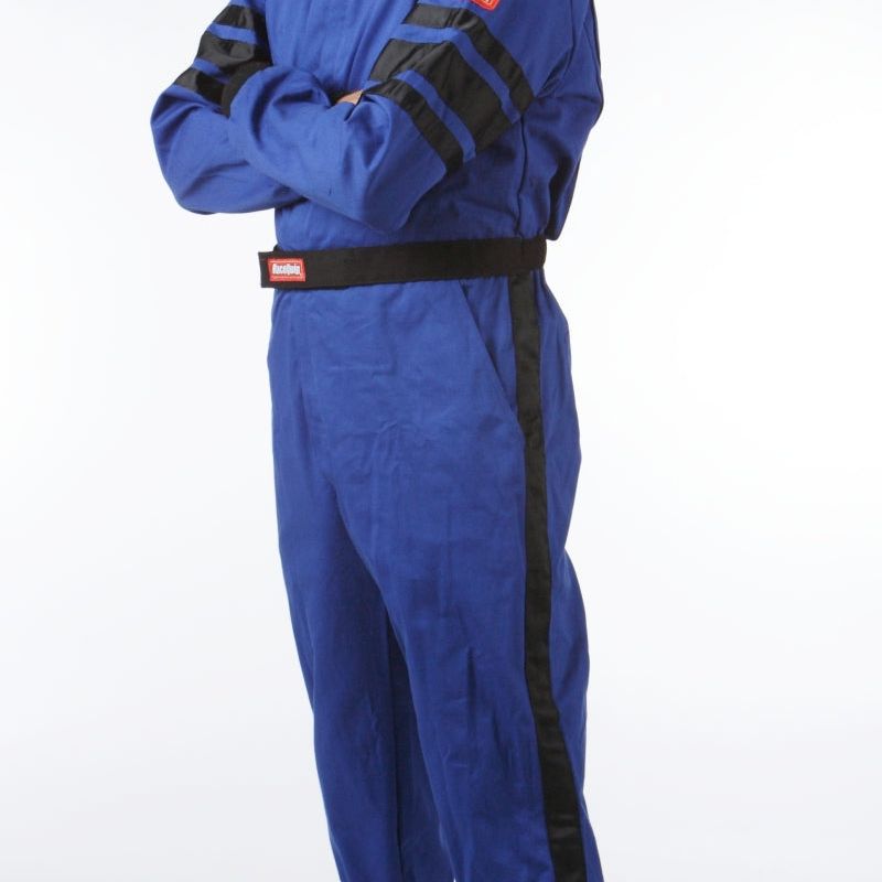 RaceQuip Blue SFI-1 1-L Suit - Large-tuningsupply.com