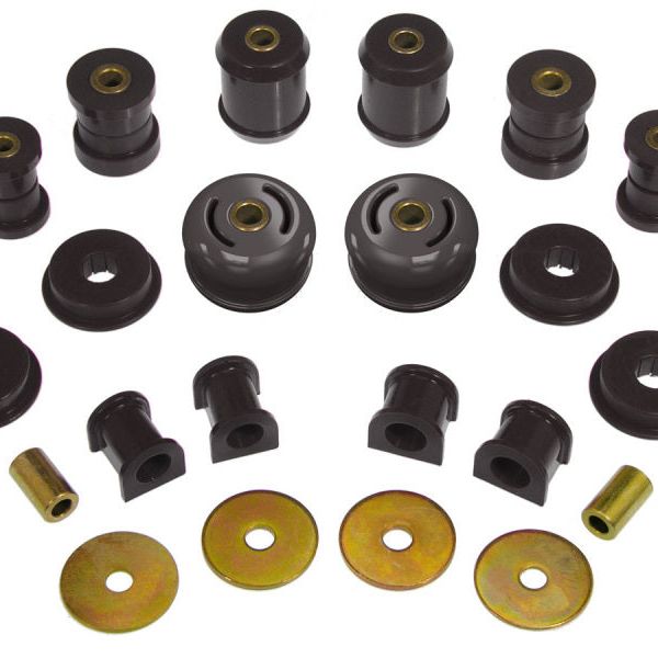 Prothane Mitsubishi Evo 8 Total Kit - Black-tuningsupply.com