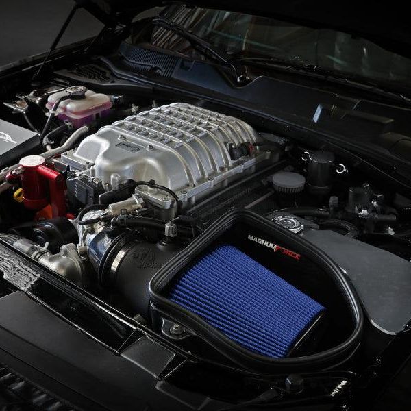 aFe 19-23 Dodge Challenger Hellcat V8-6.2L (sc) Magnum FORCE Stage2 Cold Air Intake System w/Pro 5R-tuningsupply.com