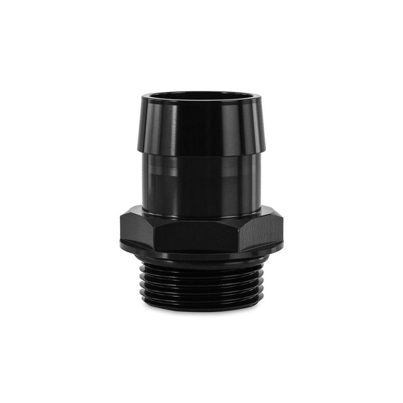 Mishimoto -16ORB to 1 1/4in. Hose Barb Aluminum Fitting - Black-tuningsupply.com