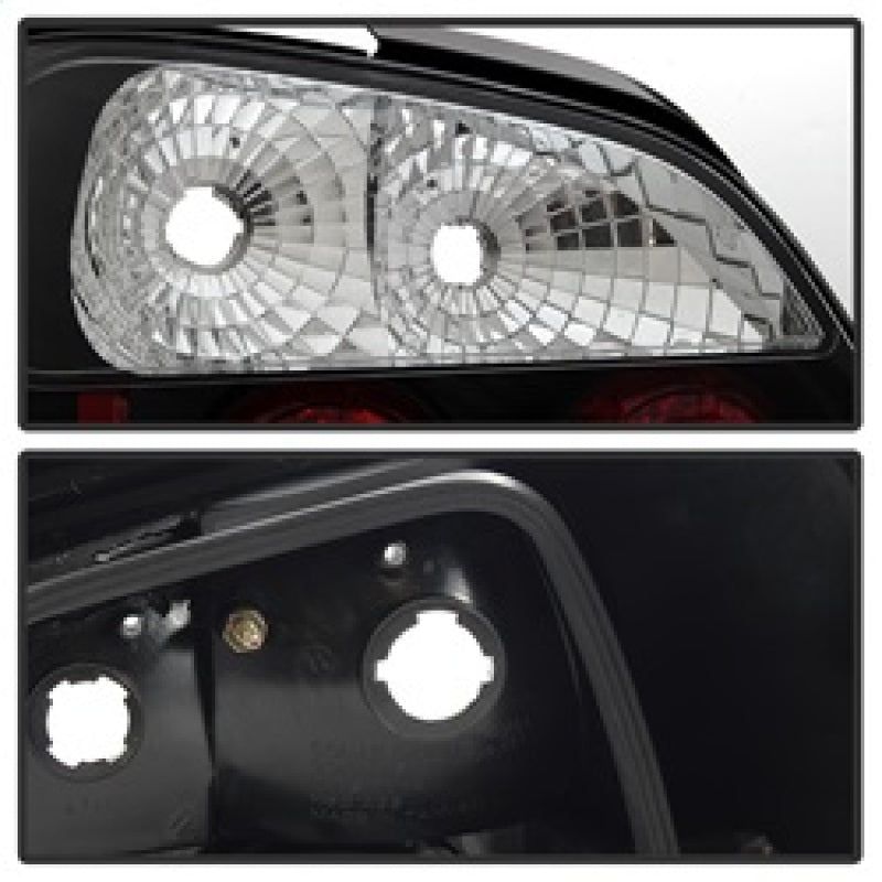 Spyder Subaru Impreza WRX/Sti 02-03 4Dr (Not Fit Wagon)Euro Style Tail Lights Black ALT-YD-SI01-BK - SMINKpower Performance Parts SPY5007193 SPYDER