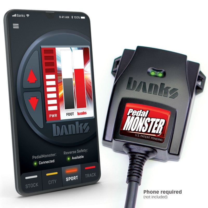 Banks Power Pedal Monster Kit (Stand-Alone) - Molex MX64 - 6 Way - Use w/Phone-tuningsupply.com