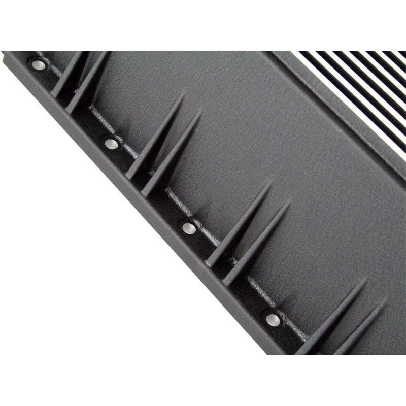 afe Transmission Pan (Black); Ford Diesel Trucks 03-10 V8-6.0/6.4L (td)-tuningsupply.com